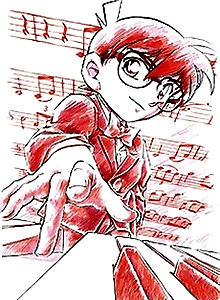 Case Closed Magic File 2: Kudou Shinichi - The Case of the Mysterious Wall and the Black Lab